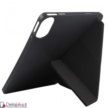 Smart soft dirbtinės odos dėklas - juodas (Xiaomi Redmi Pad 2 (11)